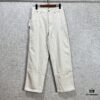 Christian Dior 25SS Spring New Arrival Canvas Striped Trousers