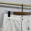 Christian Dior 25SS Spring New Arrival Canvas Striped Trousers