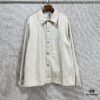 Christian Dior 25SS Spring New Arrival Striped Long-Sleeve Shirt Jacket
