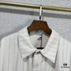 Christian Dior 25SS Spring New Arrival Striped Long-Sleeve Shirt Jacket