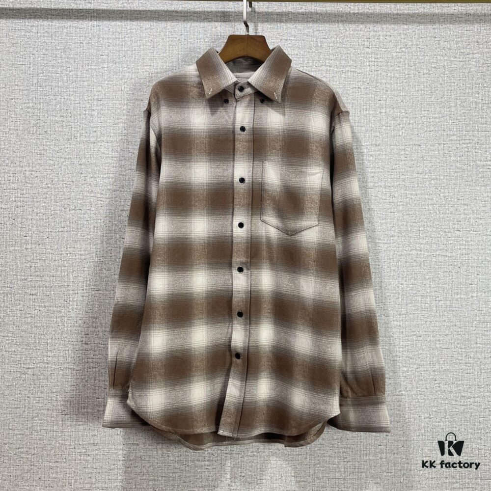 Loro 2025 SS Spring Summer New Long-Sleeve Collared Single-Breasted Shirt Unisex