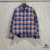 Chrome Hearts 2025 SS Spring/Summer New Arrival Aligned Plaid Long-Sleeve Button-Down Shirt