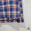 Chrome Hearts 2025 SS Spring/Summer New Arrival Aligned Plaid Long-Sleeve Button-Down Shirt