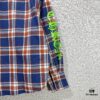 Chrome Hearts 2025 SS Spring/Summer New Arrival Aligned Plaid Long-Sleeve Button-Down Shirt