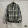 Chrome Hearts 2025 SS Spring Summer New Arrival Aligned Plaid Long Sleeve Button-Down Shirt