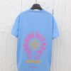 Chrome Hearts* Miami Limited Edition Horseshoe Cross Print Short Sleeve T-Shirt 2025 New Arrival