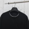 Chrome Hearts* 2025 New Arrival Neckline Sanskrit Letter Print Short Sleeve T-Shirt
