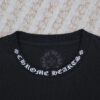 Chrome Hearts* 2025 New Arrival Neckline Sanskrit Letter Print Short Sleeve T-Shirt
