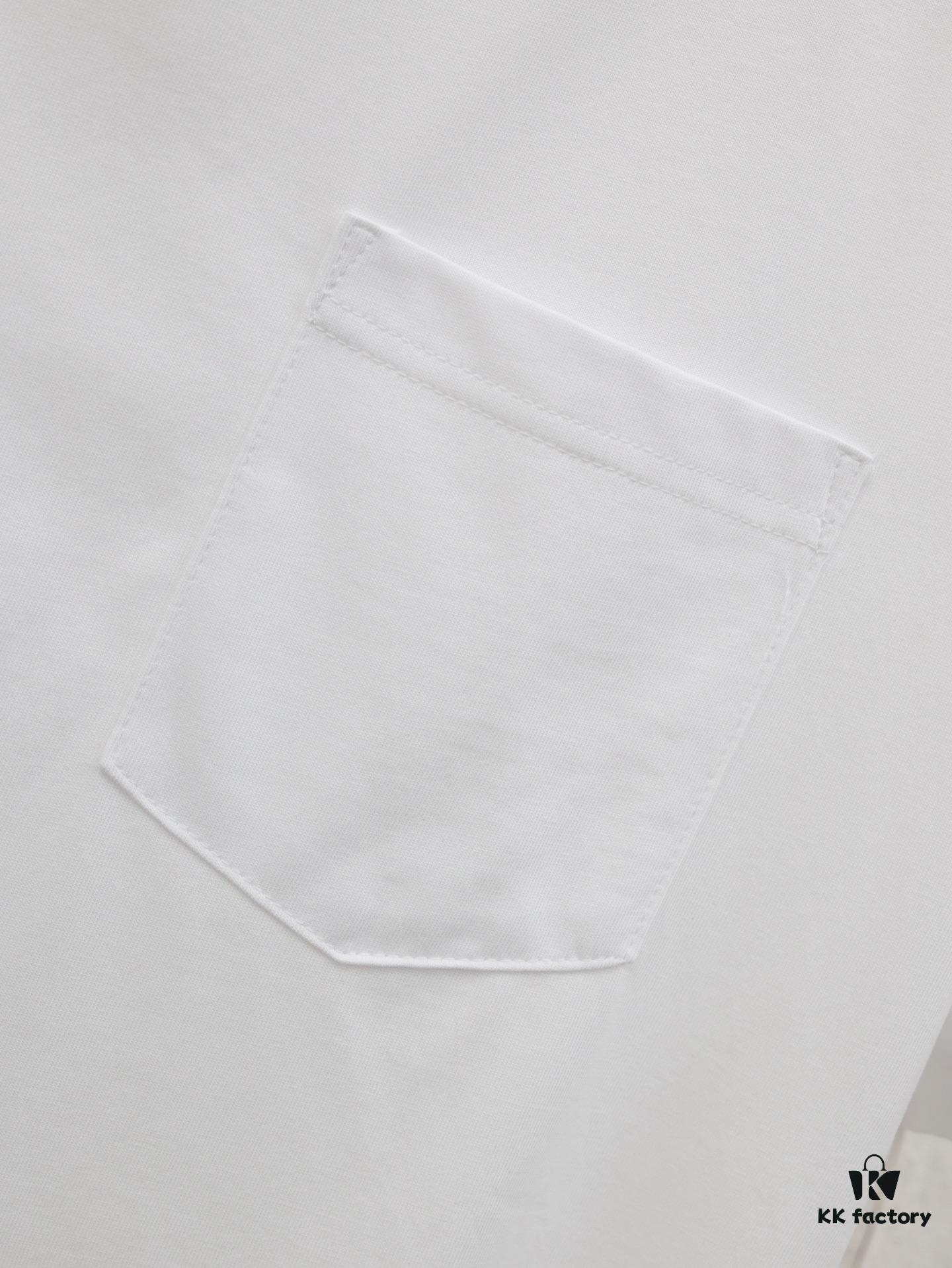 Chrome Hearts* 2025 New Arrival Neckline Sanskrit Letter Print Short Sleeve T-Shirt