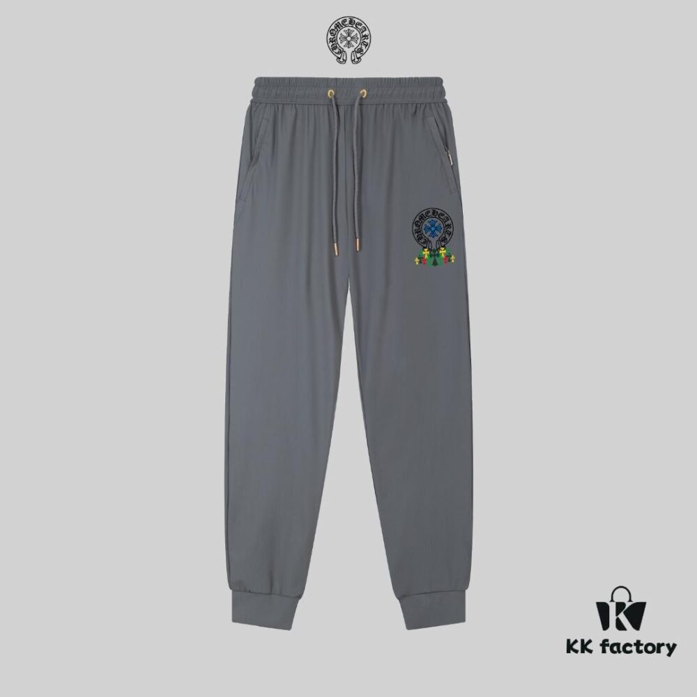 Chrome Hearts Spring and Summer New Arrival Two-Color High-Quality Lightweight Athletic Linen Pants Smooth, Comfortable, Wrinkle-Resistant and Seamless