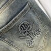 Exclusive New Arrival Chrome Hearts Style Men's Fashion Casual Jeans, High-End European Original Design Pants, Trendy and Comfortable, Premium Quality with Impeccable Details
