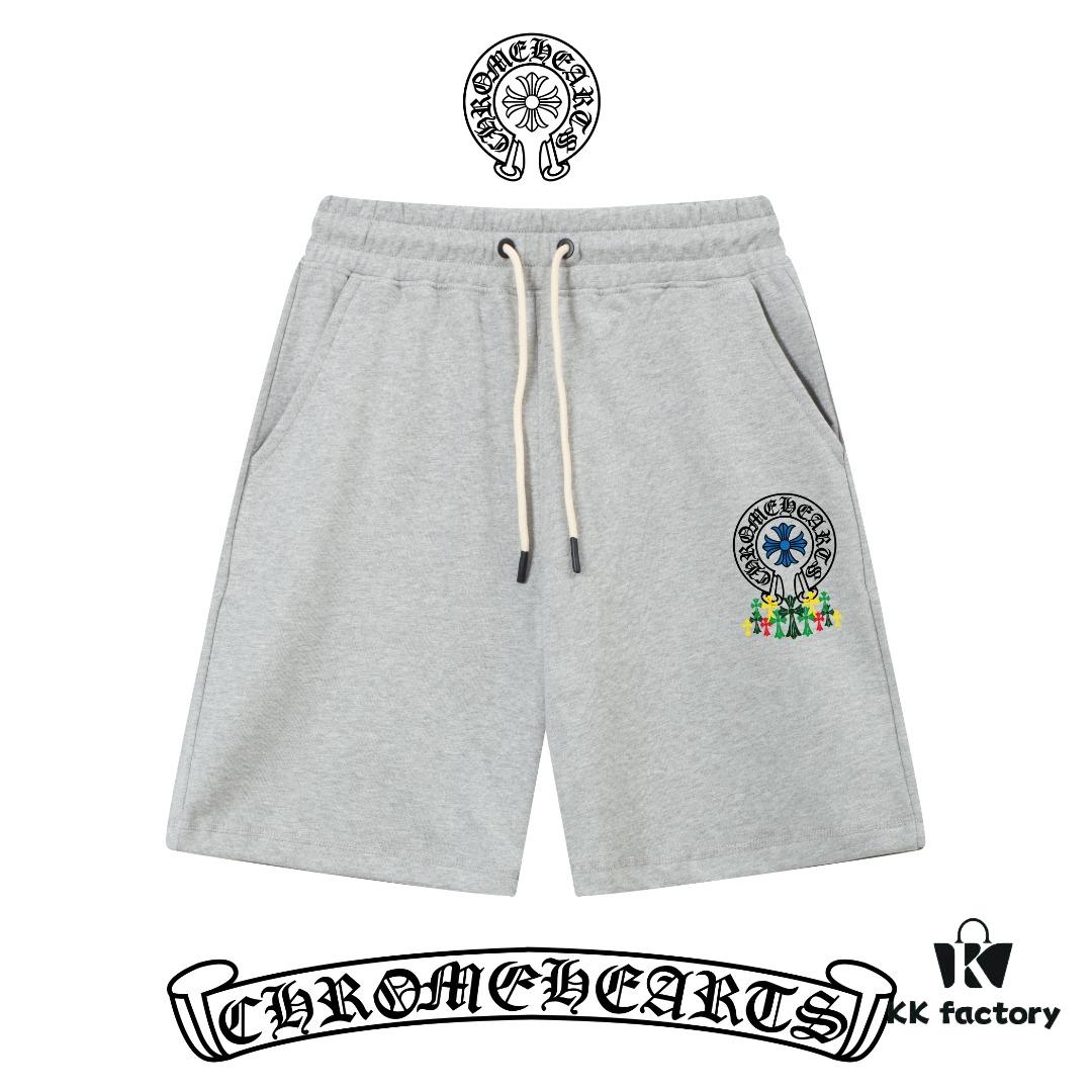 Chrome Hearts SS Collection Premium Version Slim Fit Minimalist Printed Logo Unisex Shorts Compatible with All Body Types