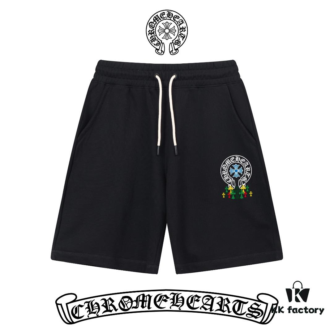 Chrome Hearts SS Collection Premium Version Slim Fit Minimalist Printed Logo Unisex Shorts Compatible with All Body Types