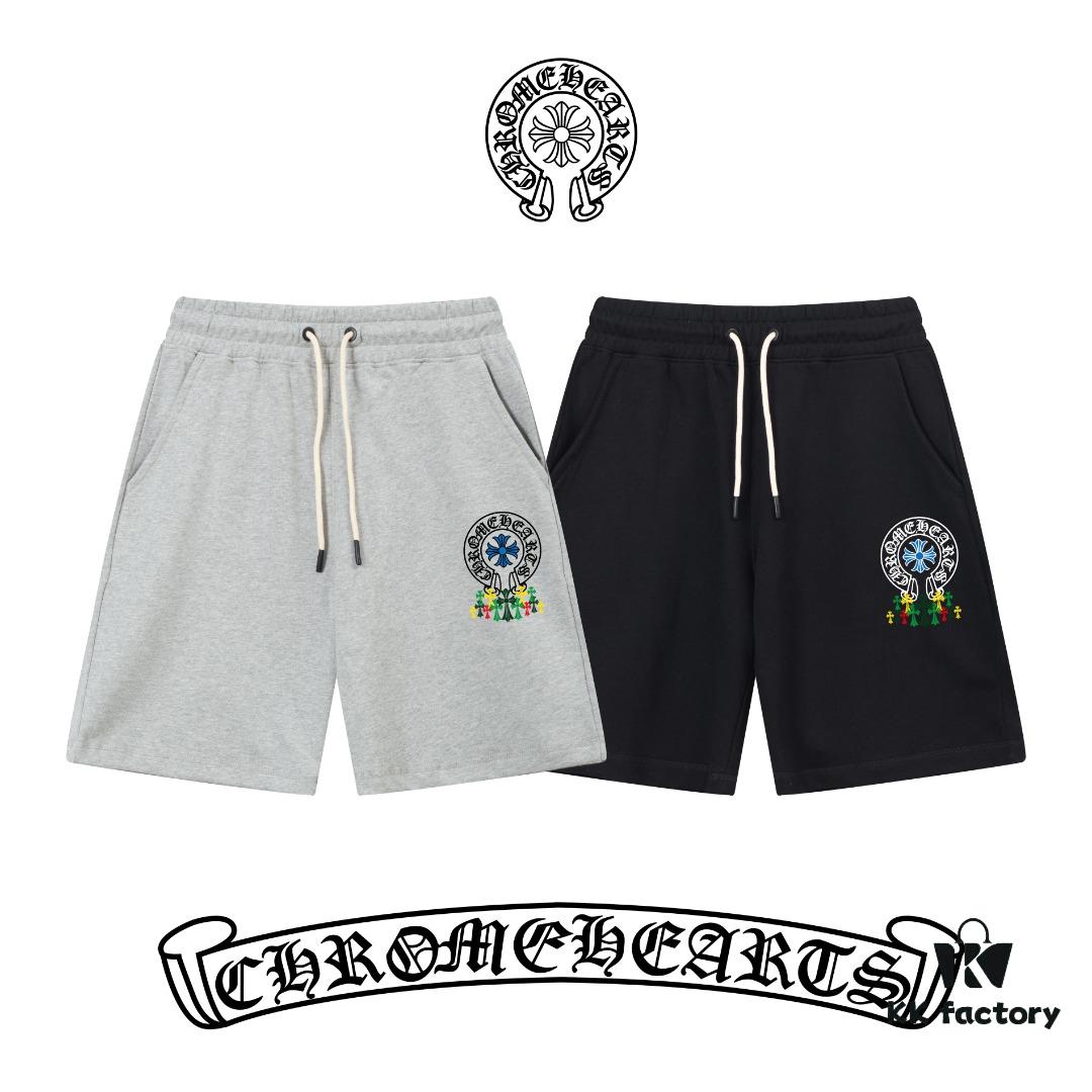 Chrome Hearts SS Collection Premium Version Slim Fit Minimalist Printed Logo Unisex Shorts Compatible with All Body Types