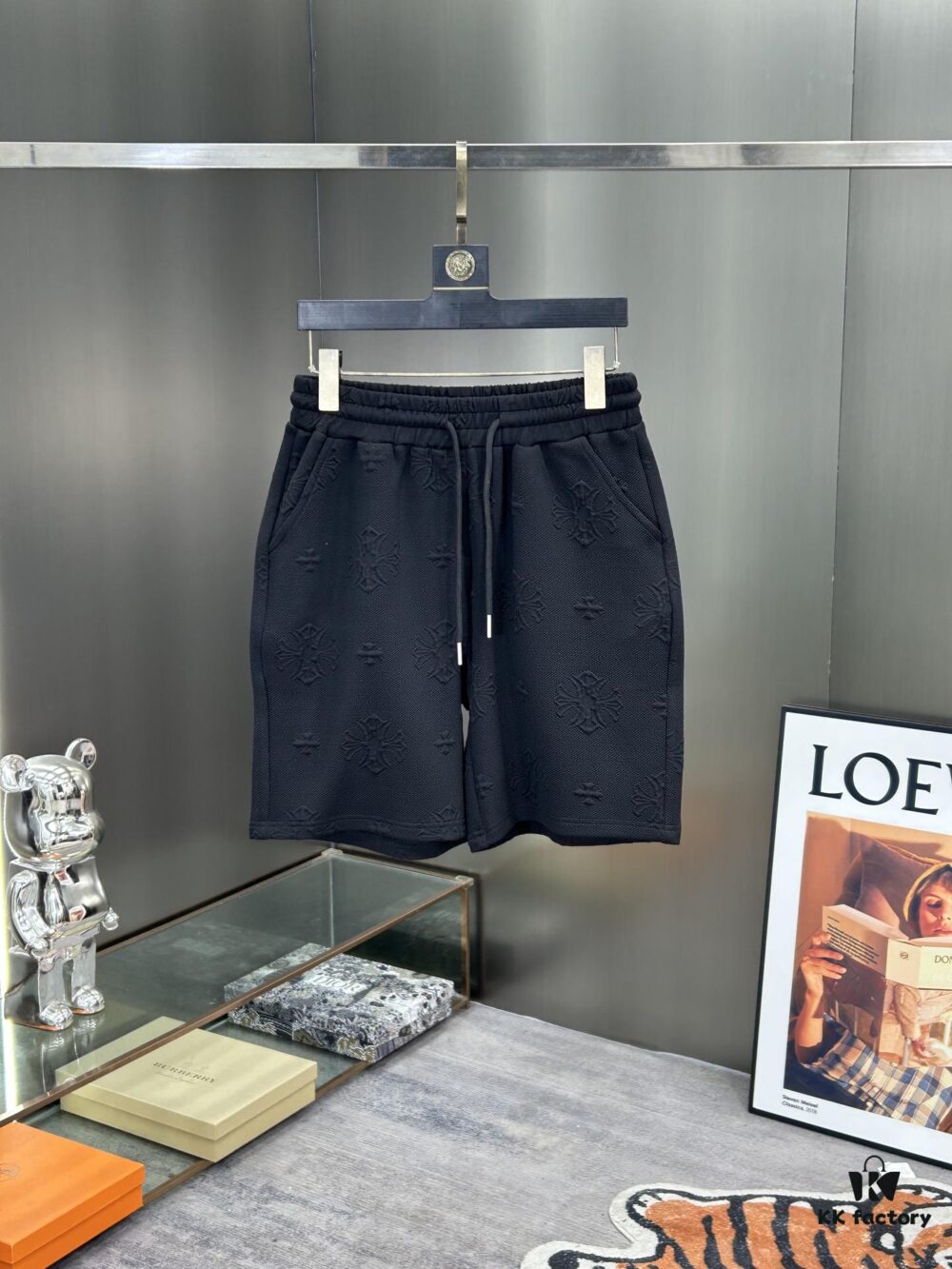 Chrome Hearts 2025 Spring/Summer New High-Density Jacquard Knit Shorts