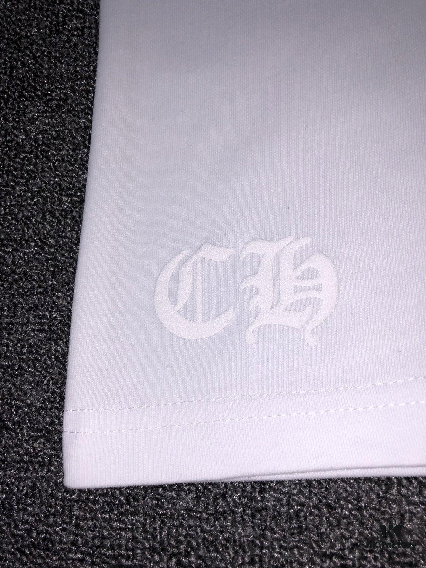 Chrome Hearts / 25s Summer Collection, Front and Back Print, 260g Combed Compact Cotton, High Quality Unisex T-Shirt