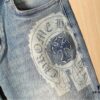 Chrome Hearts 2025 Spring/Summer New Arrival Stock, Original Order Best-Selling Custom Jeans, Authentic Hardware, Super Heavy Craftsmanship, Excellent Fit and Unmatched Detailing