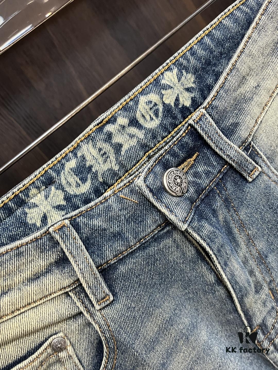 Crocodile Exclusive New Arrival Men's Fashion Casual Jeans, High-End European Style Original Stock, Trendy and Comfortable, Premium Design with Excellent Tailoring