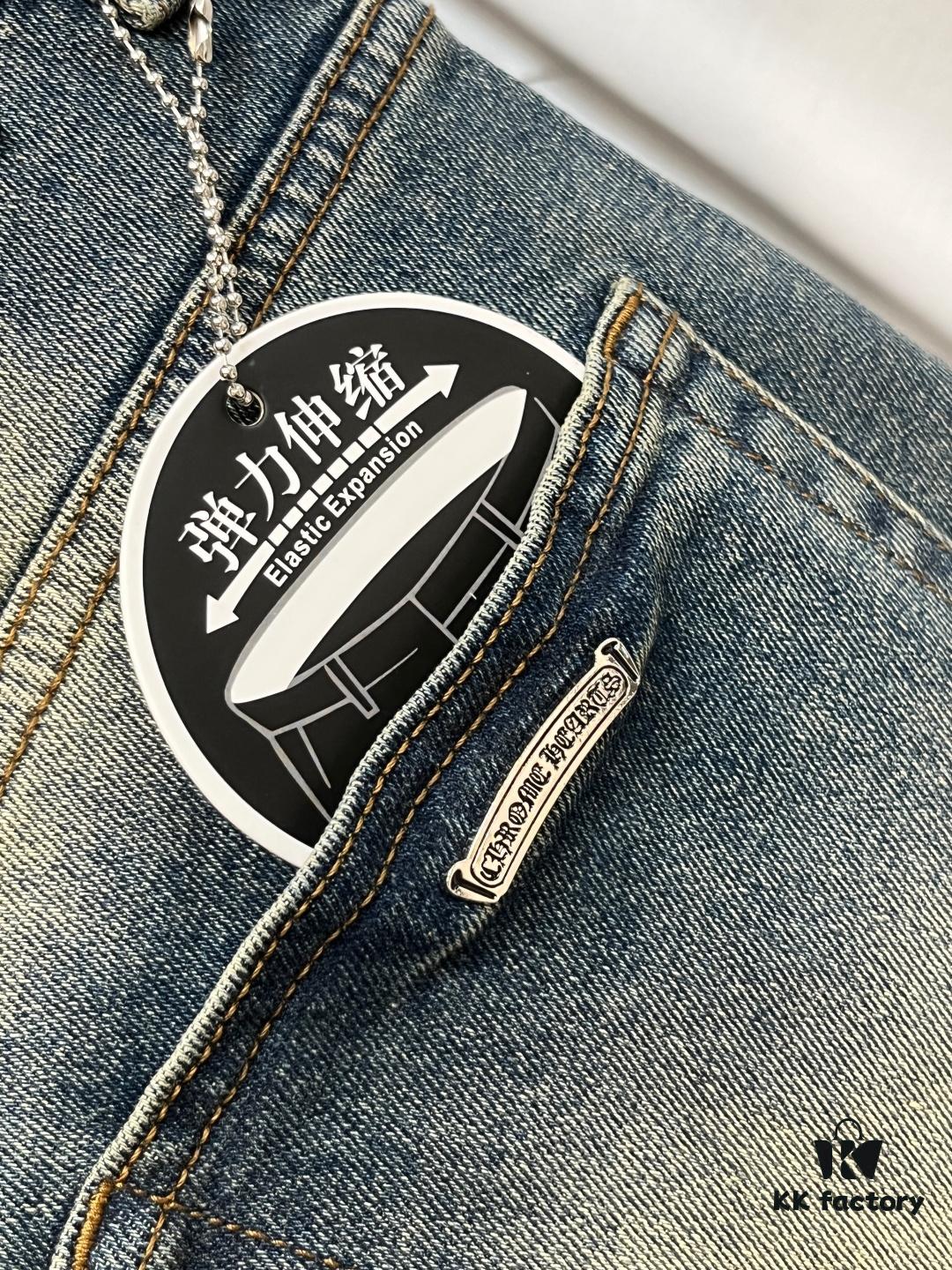 Crocodile Exclusive New Arrival Men's Fashion Casual Jeans, High-End European Style Original Stock, Trendy and Comfortable, Premium Design with Excellent Tailoring