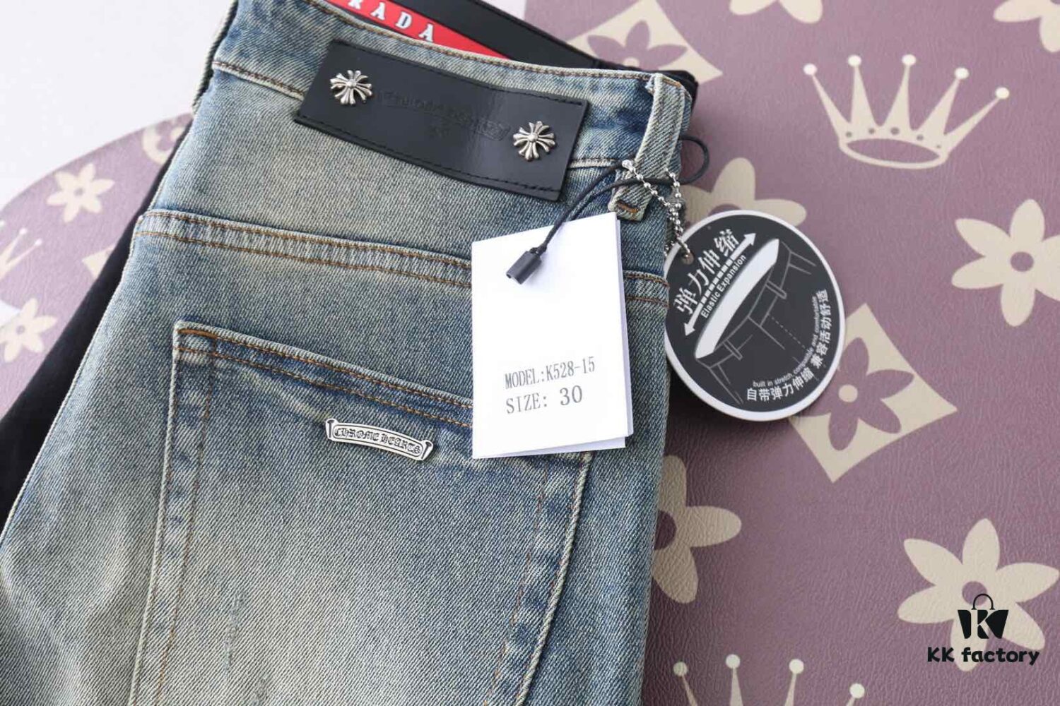 Chrome Hearts 2025 Spring/Summer New Arrival Denim Jeans