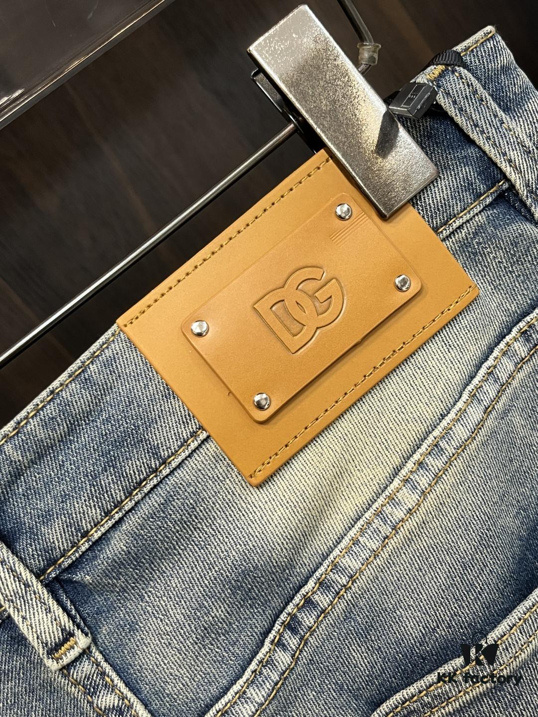 P Exclusive New Arrival Crocodile Heart Men's Fashion Casual Jeans, High-End European Style Original Order Pants, Trendy and Comfortable Casual Trousers with Excellent Breathability and Impeccable Details, Brand-Inspired Design Concept Showcasing Premium Quality and Relaxed Tailoring for an Outstanding Fit