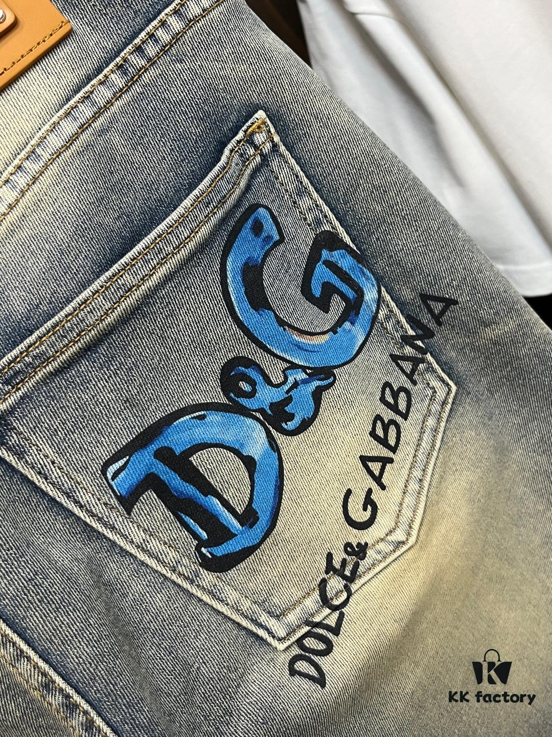 P Exclusive New Arrival Crocodile Heart Men's Fashion Casual Jeans, High-End European Style Original Order Pants, Trendy and Comfortable Casual Trousers with Excellent Breathability and Impeccable Details, Brand-Inspired Design Concept Showcasing Premium Quality and Relaxed Tailoring for an Outstanding Fit