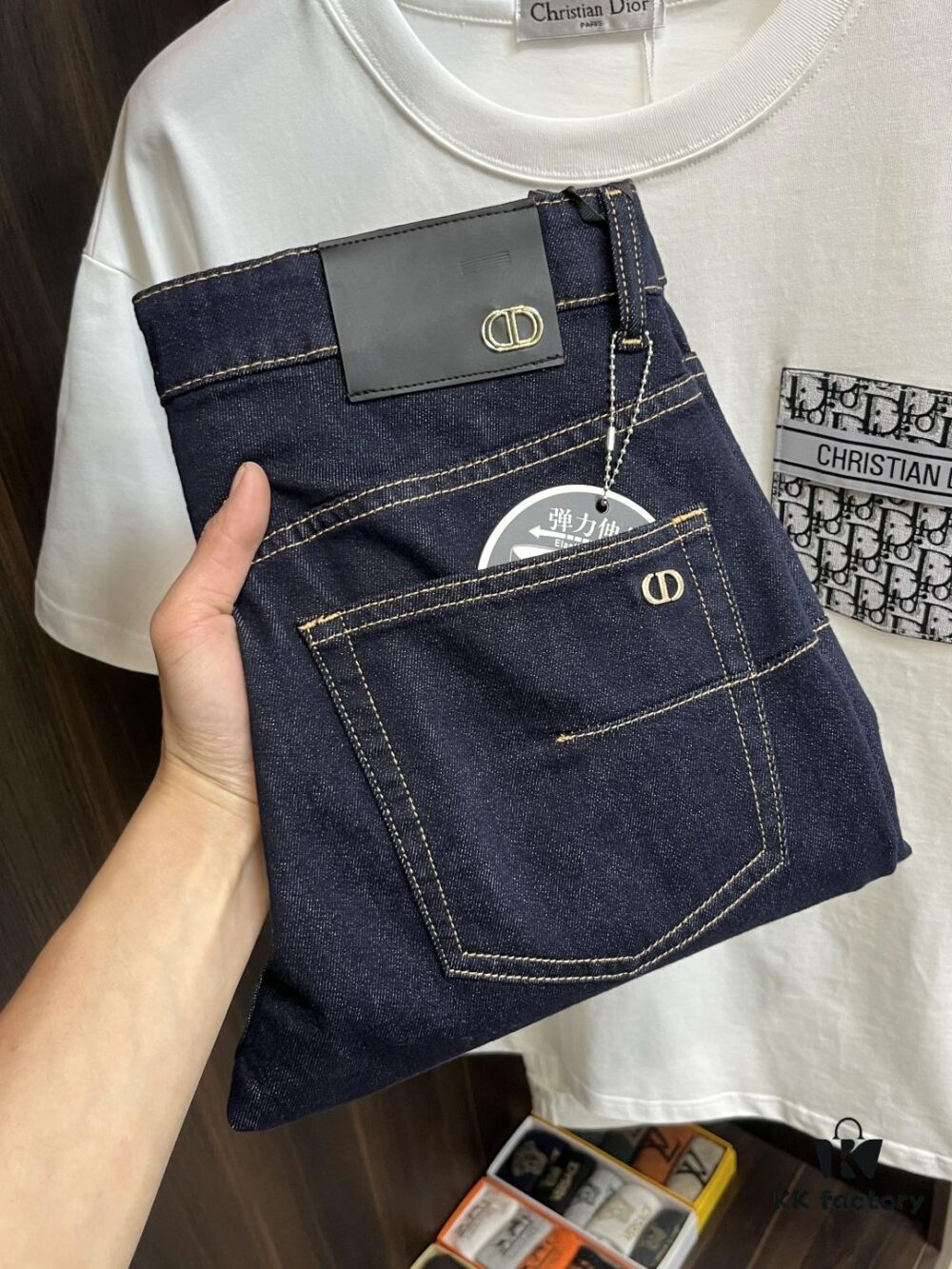 Exclusive New Arrival 🔥 Chrome Hearts Style Men's Fashion Casual Jeans, High-End European Original Design Pants, Trendy and Comfortable with Excellent Breathability and Impeccable Craftsmanship, Brand-Inspired Design Concept Reflects Premium Quality, Featuring a Relaxed Cut for an Outstanding Fit