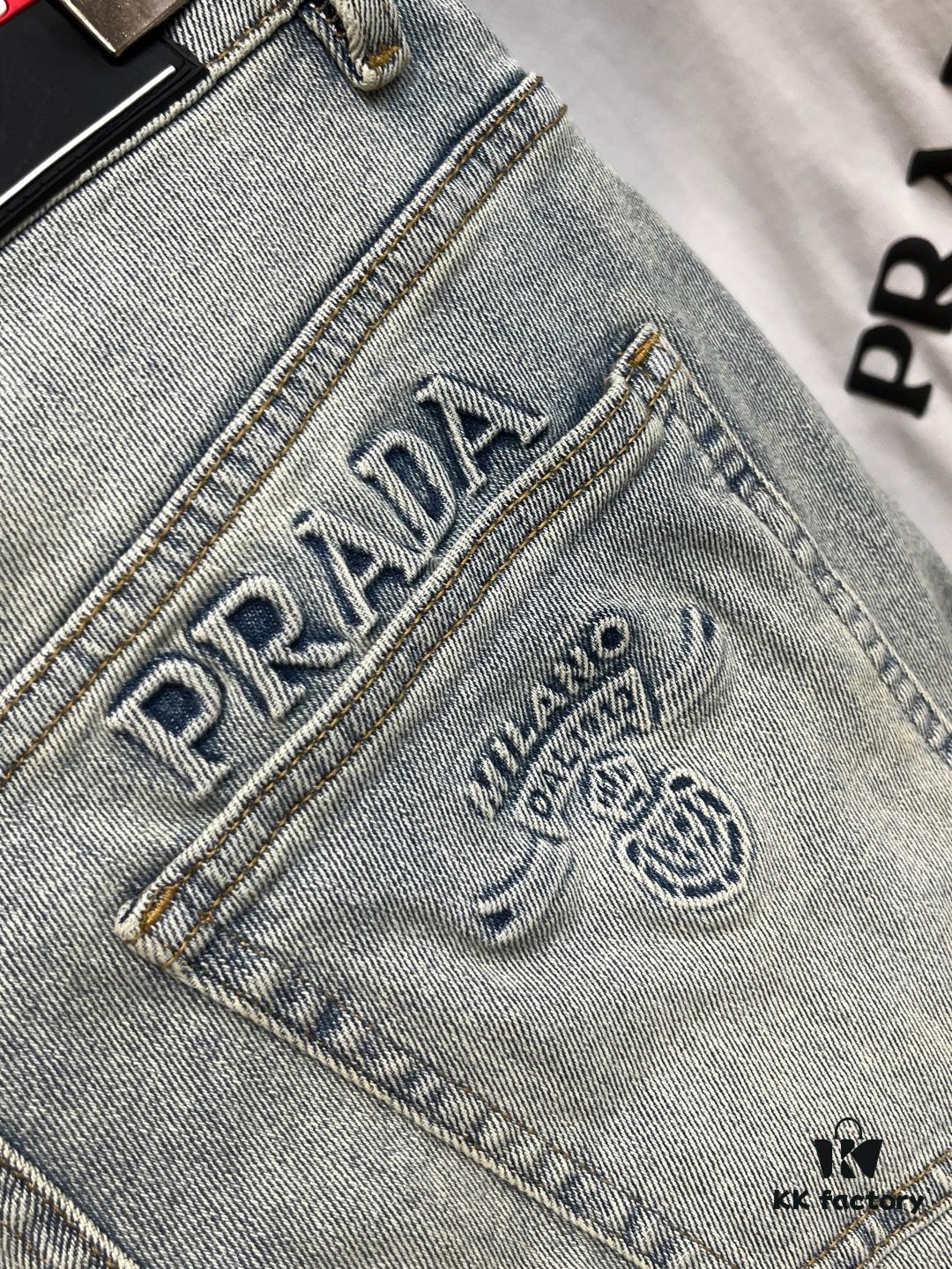 Exclusive New Arrival🔥 Chrome Hearts Style Men's Fashion Casual Jeans, High-End European Original Design Pants, Trendy and Comfortable Casual Trousers with Excellent Breathability and Impeccable Details, Showcasing Premium Quality and Brand-Inspired Aesthetic
