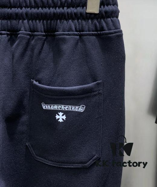 Chrome Hearts 2025 Spring New Arrival Men's Casual Pants Sweatpants, Counter Synced ✨ High-End Custom Original Order, Simple and Stylish Universal Match ✨ Official Logo Design, 100% Imported Cotton Fabric, Premium Imported Hardware Accessories