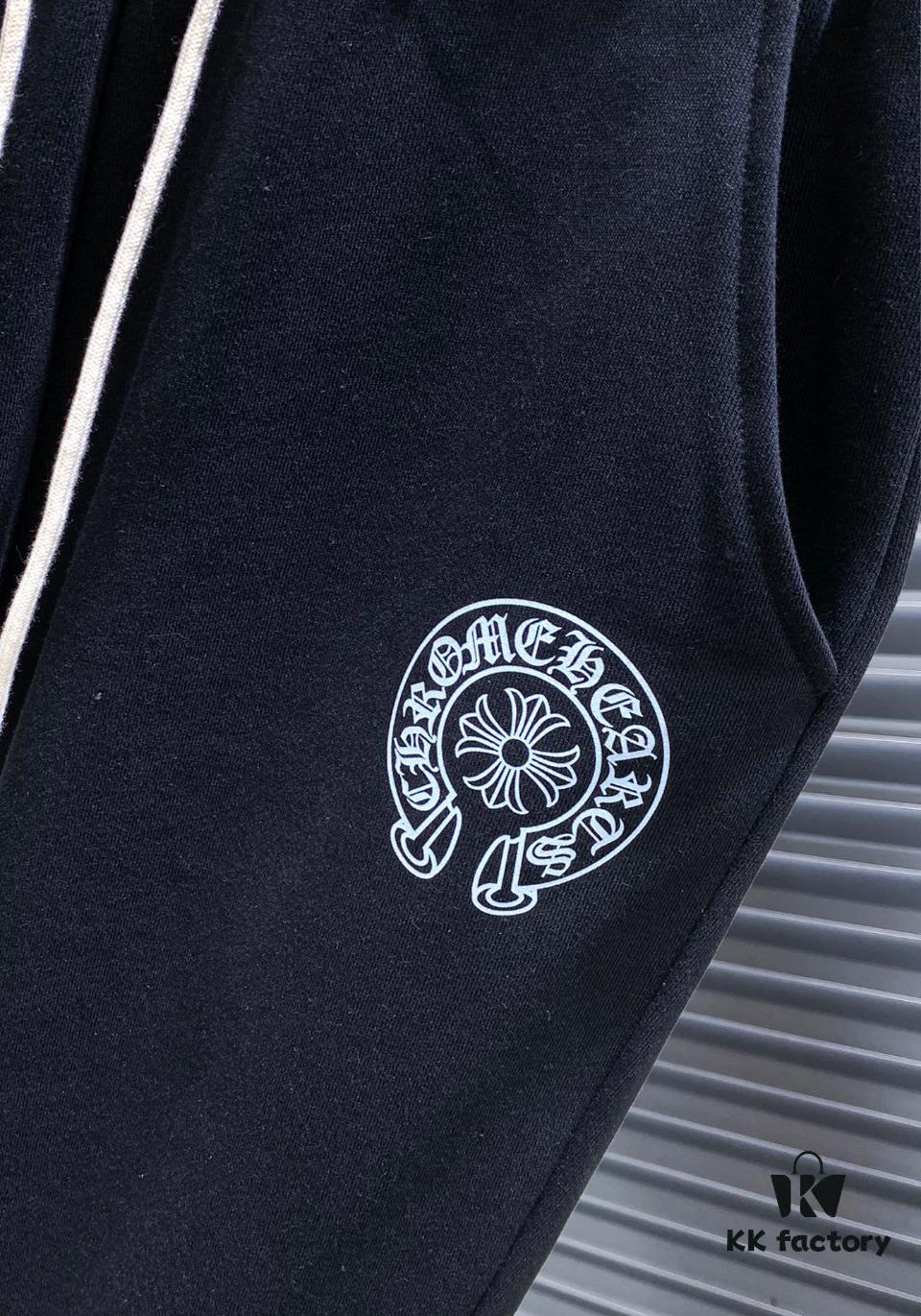 Chrome Hearts New Arrival Casual Pants, High-End Version! Premium Counter Custom Fabric, Elastic Drawstring Waistband, Breathable and Comfortable, Impeccable Details, Signature Brand Design Concept Reflecting Superior Quality. Soft and Smooth Touch with Relaxed Tailoring for an Excellent Fit.