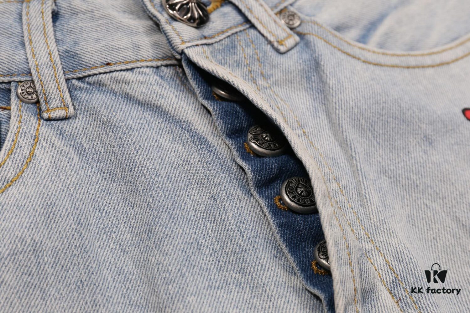 Chrome Hearts & CH Limited Edition Graffiti Crocodile Leather Jeans