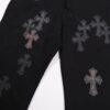 Chrome Hearts Limited Edition Camo Patch Leather Jeans