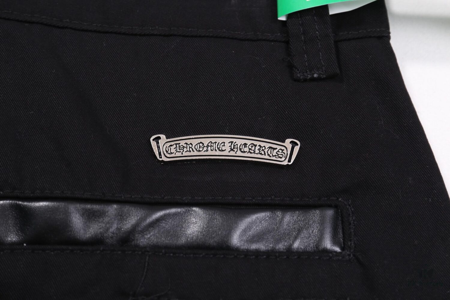 Chrome Hearts Limited Edition Camo Patch Leather Jeans