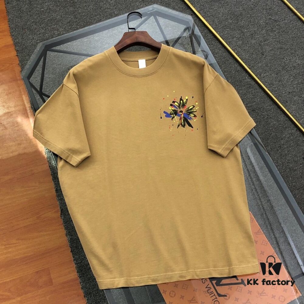 Chrome Hearts 2025 New Arrival Heavy Washed Embroidered Graffiti Print Short Sleeve T-Shirt △ Original Fabric △ High Version △ Premium Quality Influencer & Celebrity Style Unisex