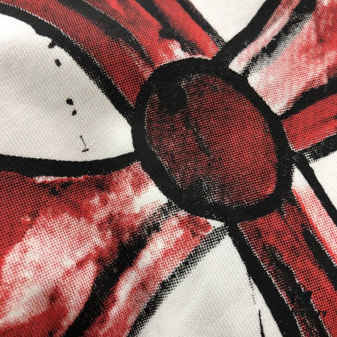 Chrome Hearts 2025 New Graffiti Print Short Sleeve T-Shirt △ Original Fabric △ High Version △ Premium Quality Influencer & Celebrity Style △ 320g Garment Washed △ Horsehoe Cross Graffiti Technique △ Fully Washed Finish △ Unisex Style △ Three Labels Complete △ Must-Have Basic Tee