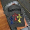 Chrome Hearts 2025 New Graffiti Print Short-Sleeve T-Shirt △ Original Fabric △ High Version △ Premium Quality Influencer & Celebrity Style △ 320g Garment Washed Horseshoe Cross Graffiti Design △ Fully Washable Horseshoe Cross Print △ Extremely Versatile and Stylish △ Complete with Triple Labels △ Unisex Essential Must-Have Tee