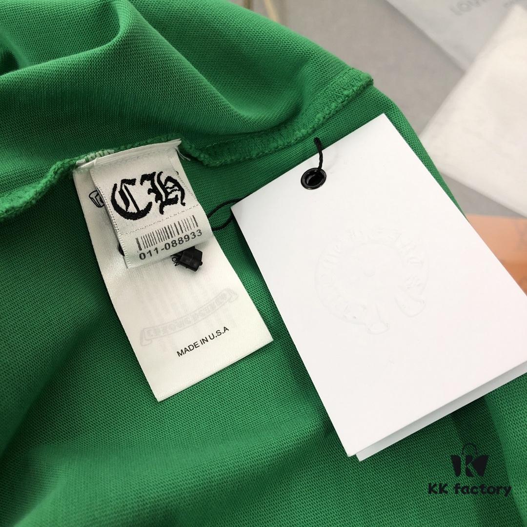 Chrome Hearts 2025 New Graffiti Print Short Sleeve T-Shirt △ Original Fabric △ High Version △ Premium Quality Influencer & Celebrity Style △ 320g Garment Washed Horseshoe Cross Graffiti Process △ Horseshoe Cross Print △ Extremely Versatile and Stylish △ Full Triple Labeling △ Unisex Essential Must-Have Tee