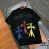 Chrome Hearts 2025 New Graffiti Print Short Sleeve T-Shirt △ Original Fabric △ High Version △ Premium Quality Influencer & Celebrity Style △ 320g Garment Washed Horseshoe Cross Graffiti Design △ Fully Washed Finish △ Horseshoe Cross Print △ Ultra Versatile Styling △ Complete with Triple Labels △ Unisex Essential Must-Have Tee
