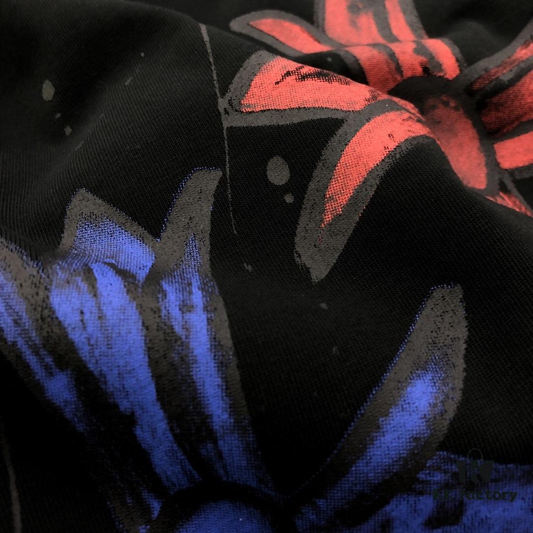 Chrome Hearts 2025 New Graffiti Print Short Sleeve T-Shirt △ Original Fabric △ High Version △ Premium Quality Influencer & Celebrity Style △ 320g Garment Washed Horseshoe Cross Graffiti Design △ Fully Washed Finish △ Horseshoe Cross Print △ Ultra Versatile Styling △ Complete with Triple Labels △ Unisex Essential Must-Have Tee