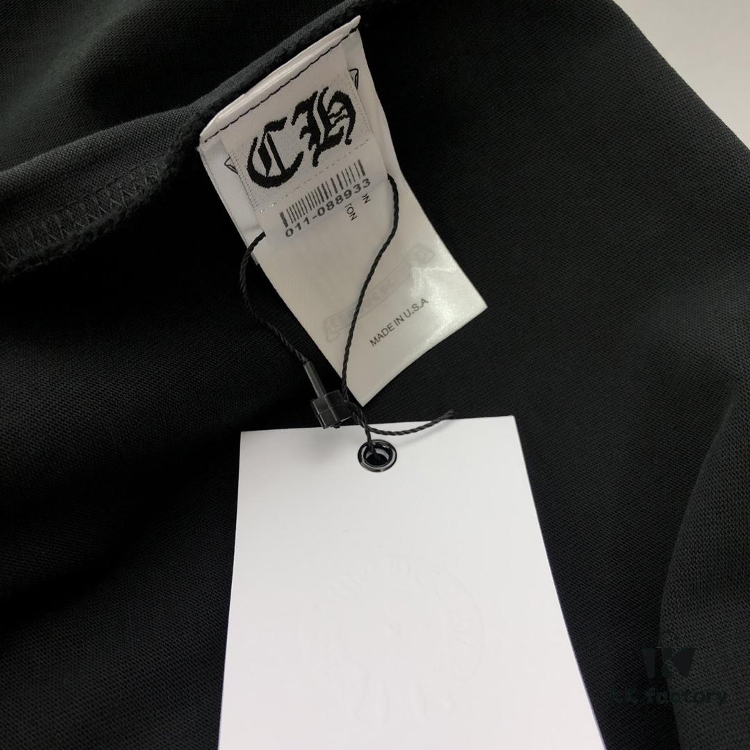 Chrome Hearts 2025 New Graffiti Print Short Sleeve T-Shirt △ Original Fabric △ High Version △ Premium Quality Influencer & Celebrity Style △ 320g Garment Washed Horseshoe Cross Graffiti Design △ Fully Washed Finish △ Horseshoe Cross Print △ Ultra Versatile Styling △ Complete with Triple Labels △ Unisex Essential Must-Have Tee