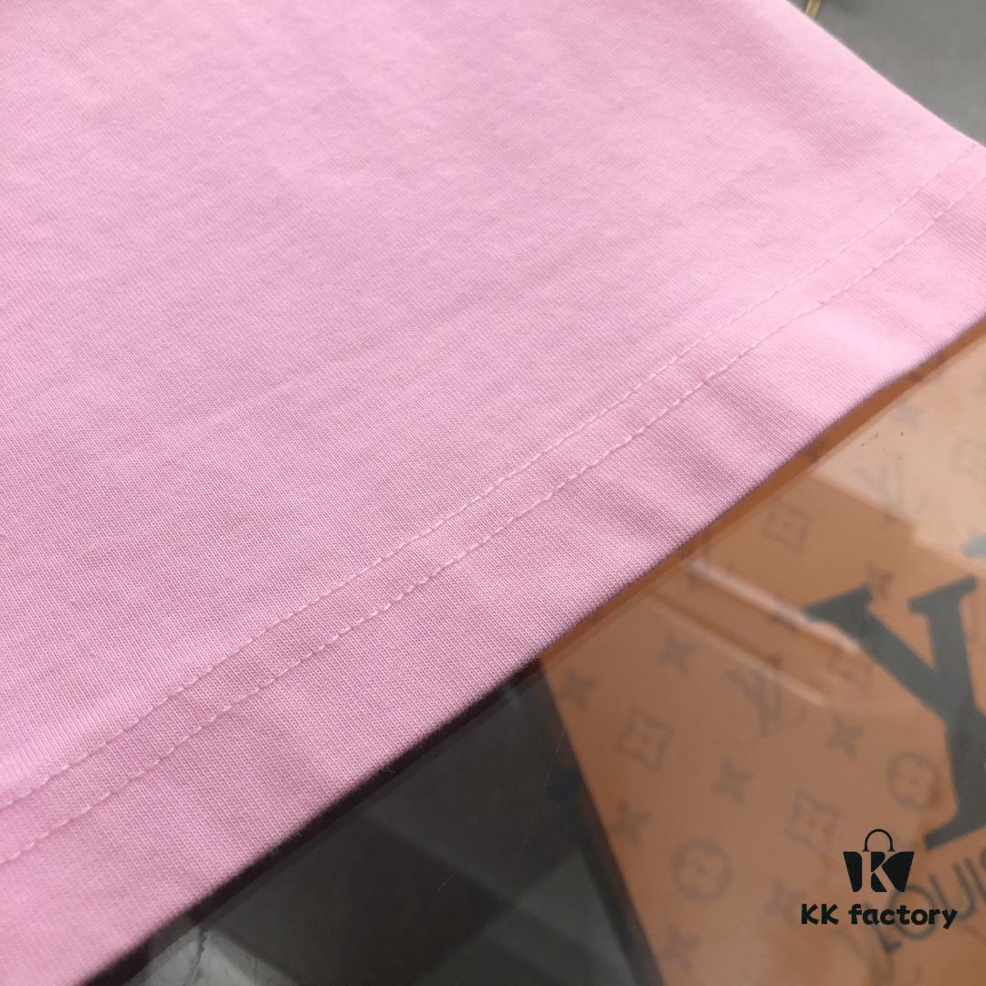 Chrome Hearts 2025 New Embroidered Graffiti Print Short Sleeve T-Shirt △ Original Fabric △ High Version △ Premium Quality Influencer and Celebrity Style △ 320g Garment Washed △ Horsehoof Cross Embroidery and Graffiti Printing △ Extremely Versatile and Stylish △ Complete Three Labels △ Unisex Must-Have Style