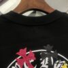 Chrome Hearts 2025 New Embroidered Graffiti Print Short Sleeve T-Shirt △ Original Fabric △ High Version △ Premium Quality Influencer & Celebrity Style 320g Garment Washed Embroidered Horse Hoof Cross Graffiti Design Ultra Versatile Stylish Unisex Tee Complete with Triple Tags Essential Wardrobe Staple