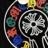 Chrome Hearts 2025 Latest Print Short Sleeve T-Shirt, High-Quality Cabinet Original Order, Top-Grade Craftsmanship with Imported Fabric