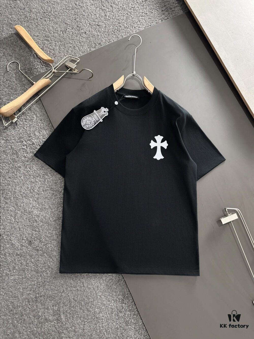 Chrome Hearts 2025 Latest Print Short Sleeve T-Shirt, High-Quality Cabinet Original Order Tee, Premium Craftsmanship with Imported Fabric