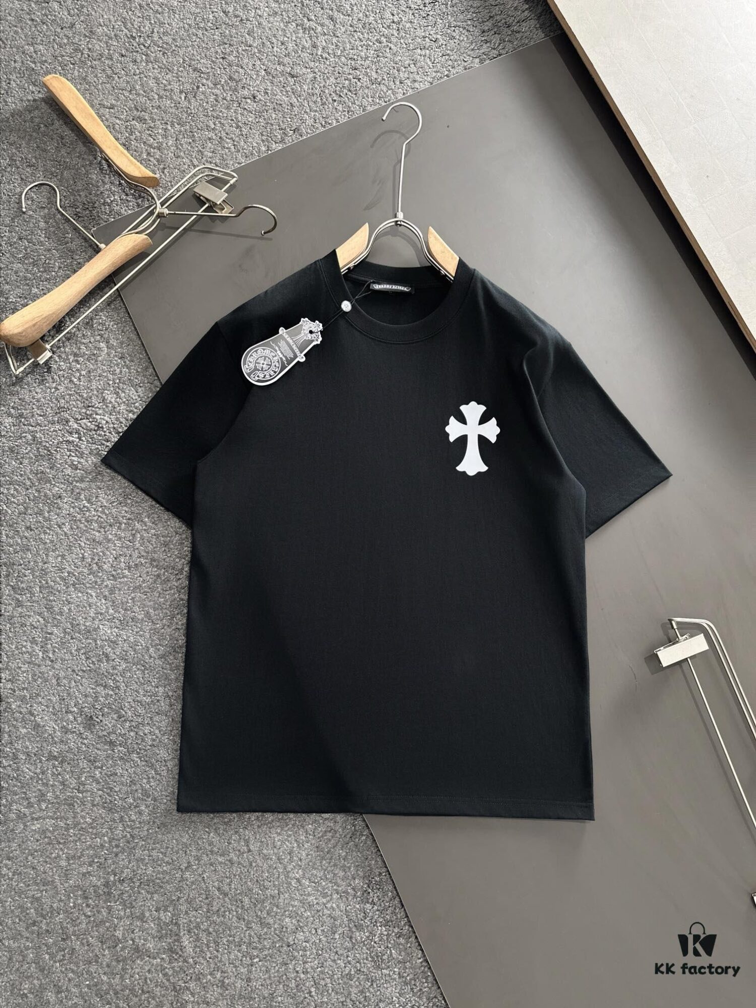 Chrome Hearts 2025 Latest Print Short Sleeve T-Shirt, High-Quality Cabinet Original Order Tee, Premium Craftsmanship with Imported Fabric