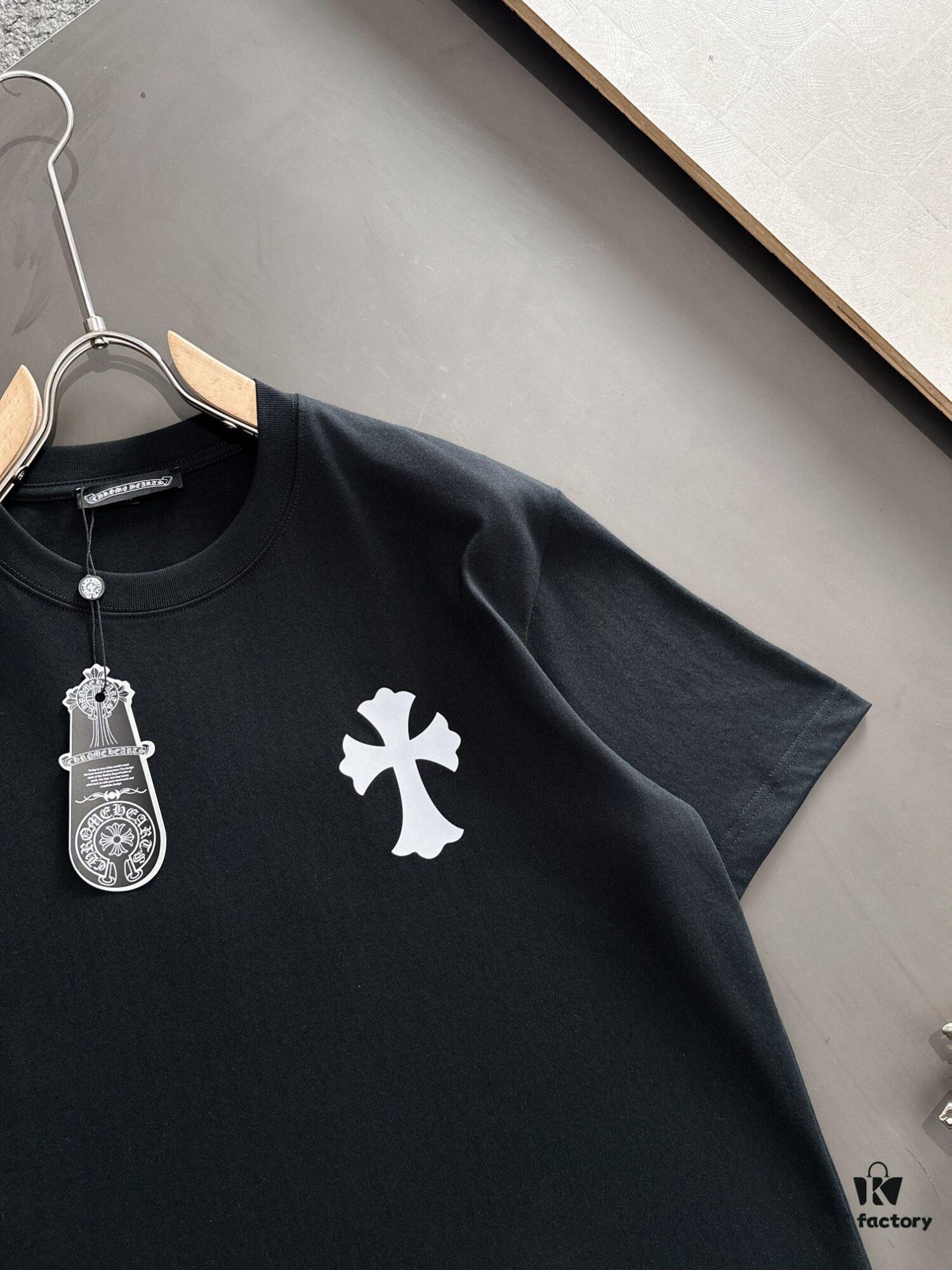 Chrome Hearts 2025 Latest Print Short Sleeve T-Shirt, High-Quality Cabinet Original Order Tee, Premium Craftsmanship with Imported Fabric