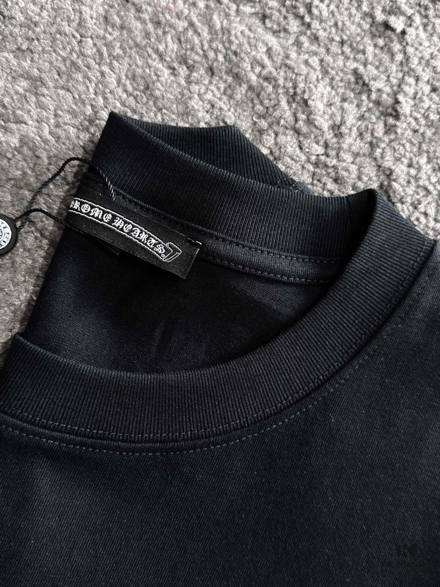 Chrome Hearts 2025 Latest Print Short Sleeve T-Shirt, High-Quality Cabinet Original Order Tee, Premium Craftsmanship with Imported Fabric