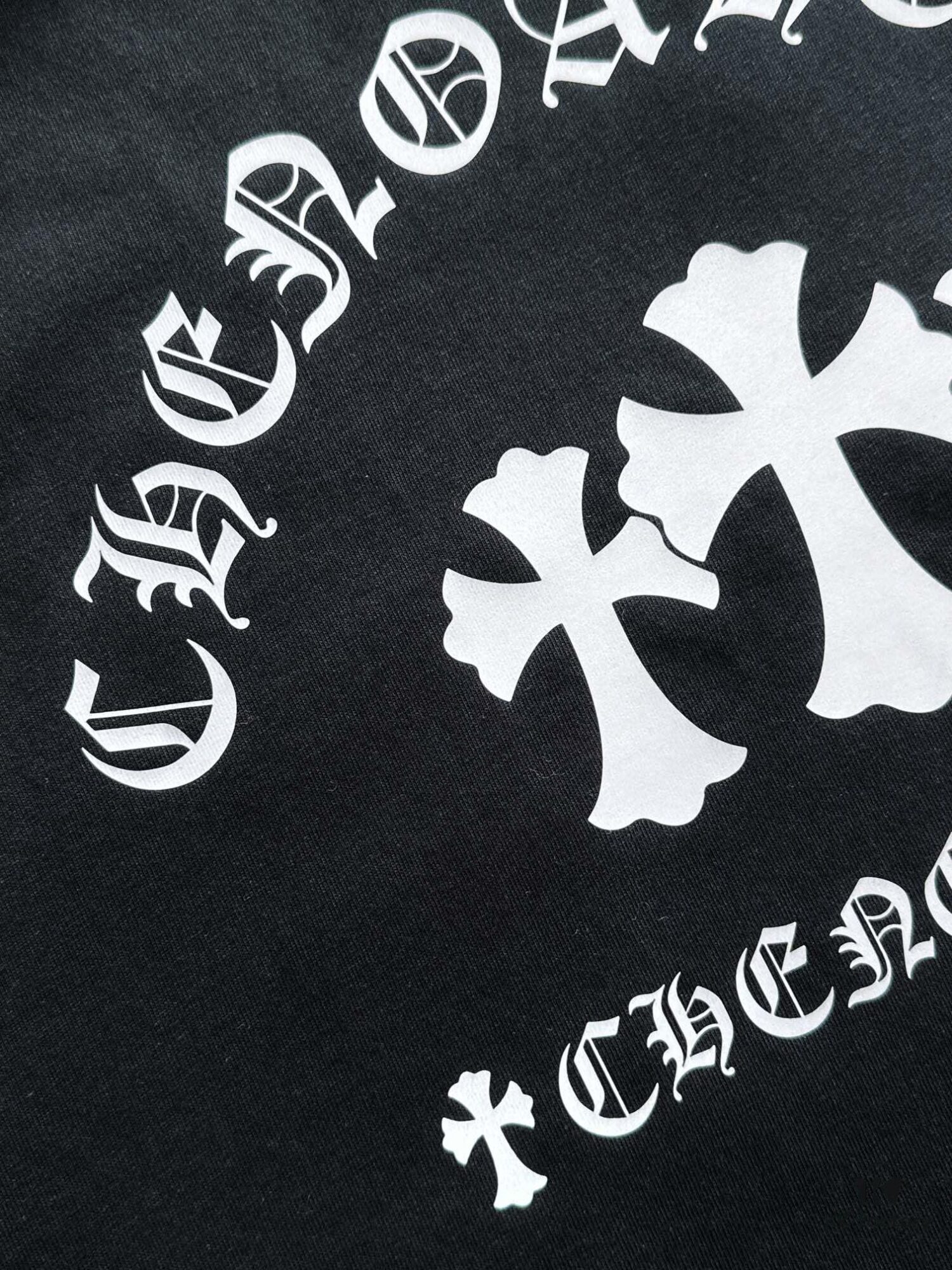 Chrome Hearts 2025 Latest Print Short Sleeve T-Shirt, High-Quality Cabinet Original Order Tee, Premium Craftsmanship with Imported Fabric