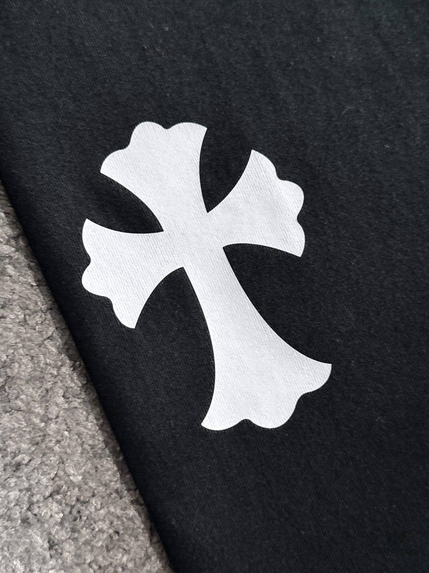 Chrome Hearts 2025 Latest Print Short Sleeve T-Shirt, High-Quality Cabinet Original Order Tee, Premium Craftsmanship with Imported Fabric