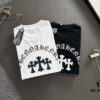 Chrome Hearts 2025 Newest Print Short Sleeve T-Shirt, High-Quality Cabinet Original Order, Top-Tier Craftsmanship with Imported Fabric